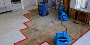 Water damage restoration